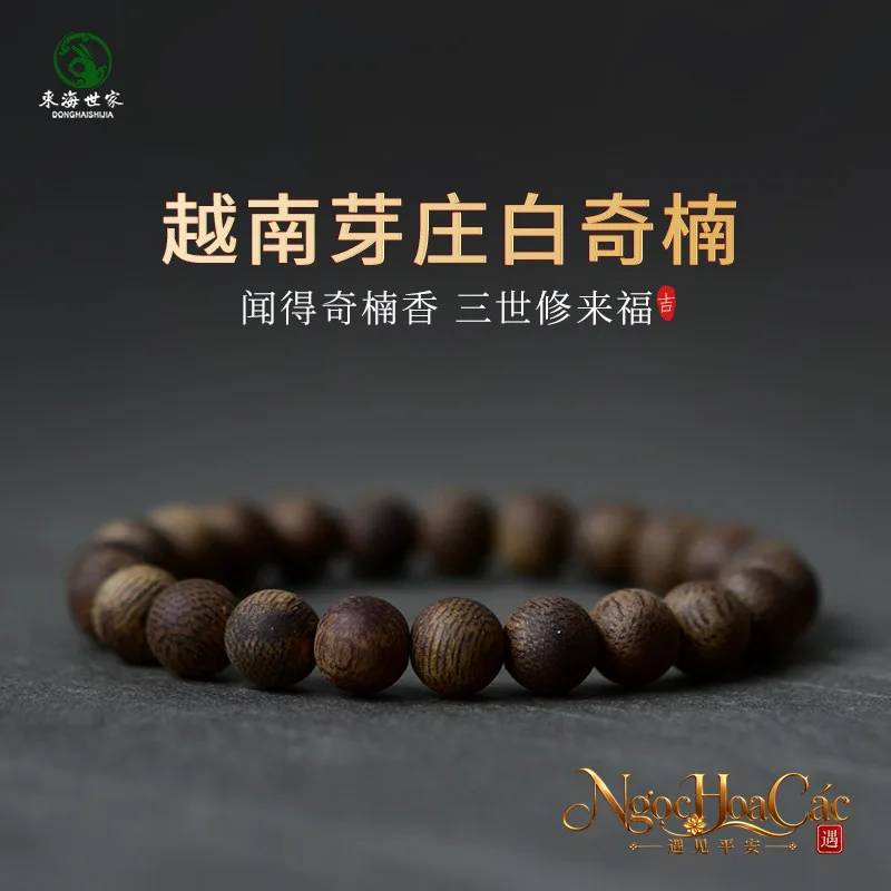 Vòng tay trầm hương Nha Trang chìm nước Đông Hải