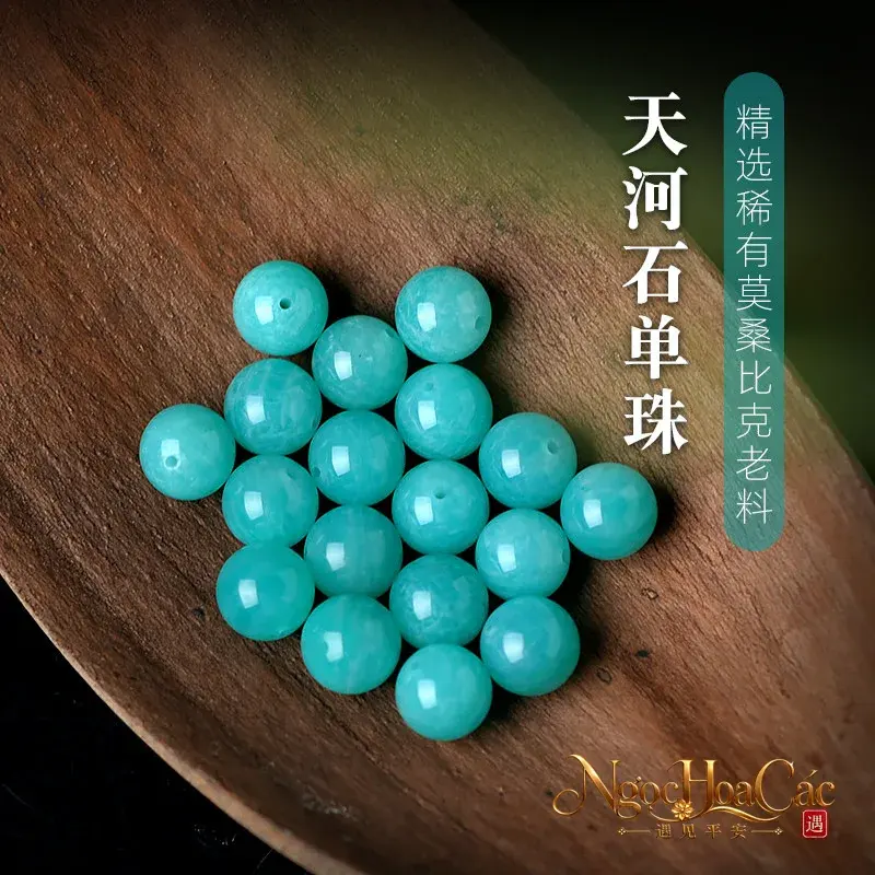 Hạt đá Amazonite (thiên hà thạch) rời Đông Hải