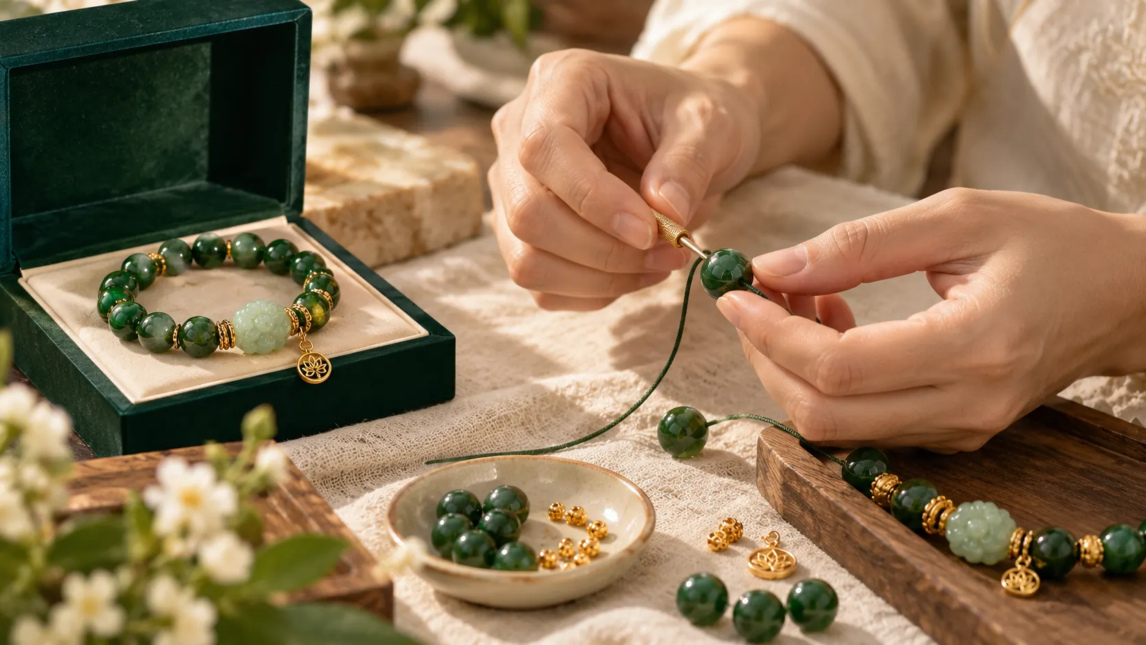 Chọn kích thước vòng: vừa tay, hợp ý